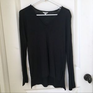 [Sold] Madewell Black Long-sleeve Shirt Size S